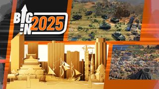 A Big In 2025 poster with screenshots of Civilization 7